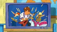 Mr. Ratburn in the band "The Ratburn Rats" during college.