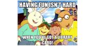 Library Card Facebook promo