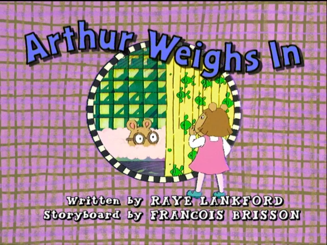 Arthur Weighs In/Transcript | Arthur Wiki | Fandom