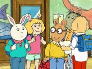 Buster with Arthur and the a few unnamed characters.