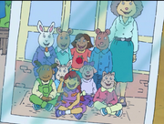 Arthur as a kindergartner