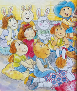 Timmy at storytime in D.W.'s Guide to Preschool.