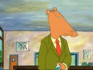 Mr. Ratburn, along with the other staff clean the cafeteria