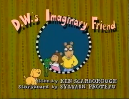 D.W.'s Imaginary Friend title card