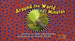 Around the World in 11 Minutes - title card