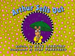 Arthur Sells Out title card
