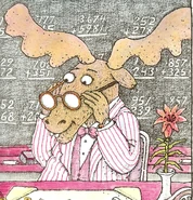 His appearance in the books.