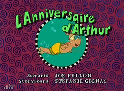 List Of Title Cards Gallery French Arthur Wiki Fandom