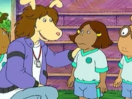 Trevor speaking to Francine.