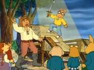 Arthur pulls the sword from the stone!