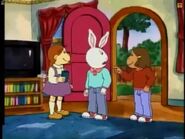 Francine & Muffy tell Buster that he must pay $2