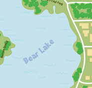 Bear Lake on Elwood City Map