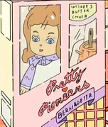 Pretty pioneers doll 2.png (147 KB) Bernadette and her butter churn, complements Book 2