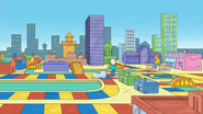 Megalopolis in "The Substitute Arthur"