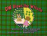 D.W. Blows the Whistle Title Card