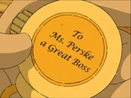 The back of Ms. Perske's watch