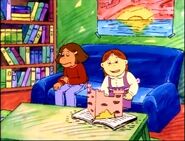 Francine and muffy in the library