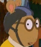 Arthur's bicycle helmet