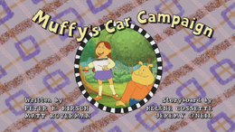 Muffy's Car Campaign Title Card