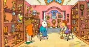 Muffy's closet as a trophy room in Season 15.