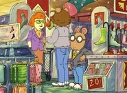 The interior of the store