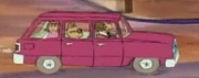 Reads' pink car seen in "Arthur Bounces Back"