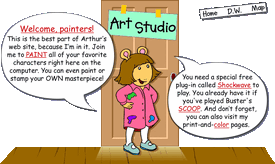 D.W.'s Art Studio