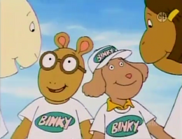 Fern and friends with Binky Shirts