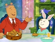 0201a 10 Dinner.jpg (83 KB) “King Friday usually stays in Make-Believe, Buster."