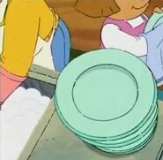 Arthur and D.W. Do the Dishes