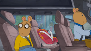 Jane and D.W. in Muffy's Car Campaign