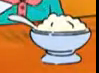 Vanilla ice cream.