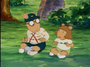 Taking D.W. to camp in "Arthur's Underwear"