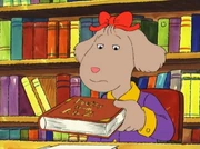 Fern gives Binky a "Poetry from A to Z" book.