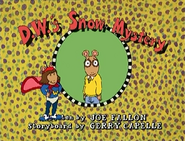 D.W.'s Snow Mystery Title Card