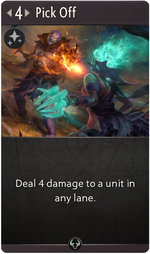 Pick Off Artifact The Dota Card Game Wiki