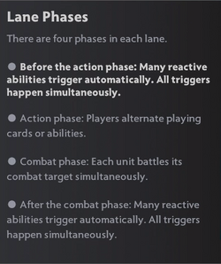 Phases summary