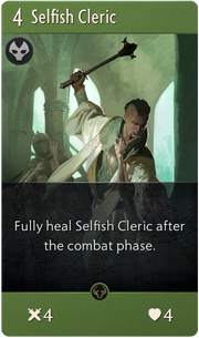 Selfish Cleric card image