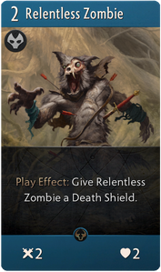 Relentless Zombie card image
