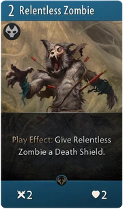 Relentless Zombie card image