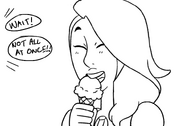 Moonstone tries ice cream part 7/11