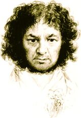 Goya selfportrait