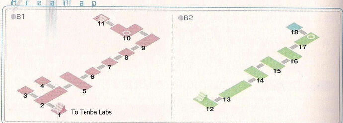 Tenba Tower Area Map