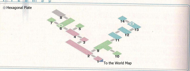 Hexagonal Plate Area Map