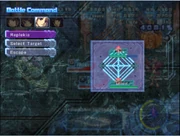 The Replekia option in Cloche's Battle Command menu.