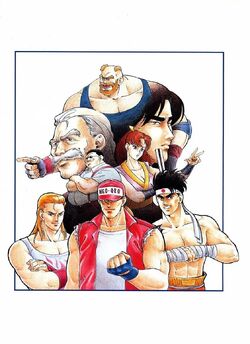 SNK's Fatal Fury 2 Artwork Art Board Print for Sale by luscastore