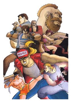 SNK's Fatal Fury 2 Artwork Art Board Print for Sale by luscastore