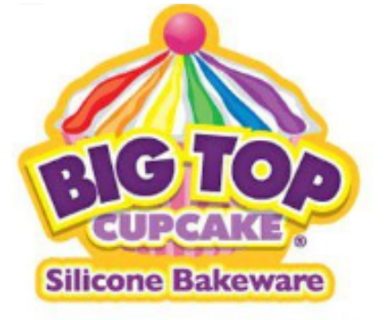 As seen on TV Big Top Cupcake silicone bakeware Giant 25X bigger & idea  book