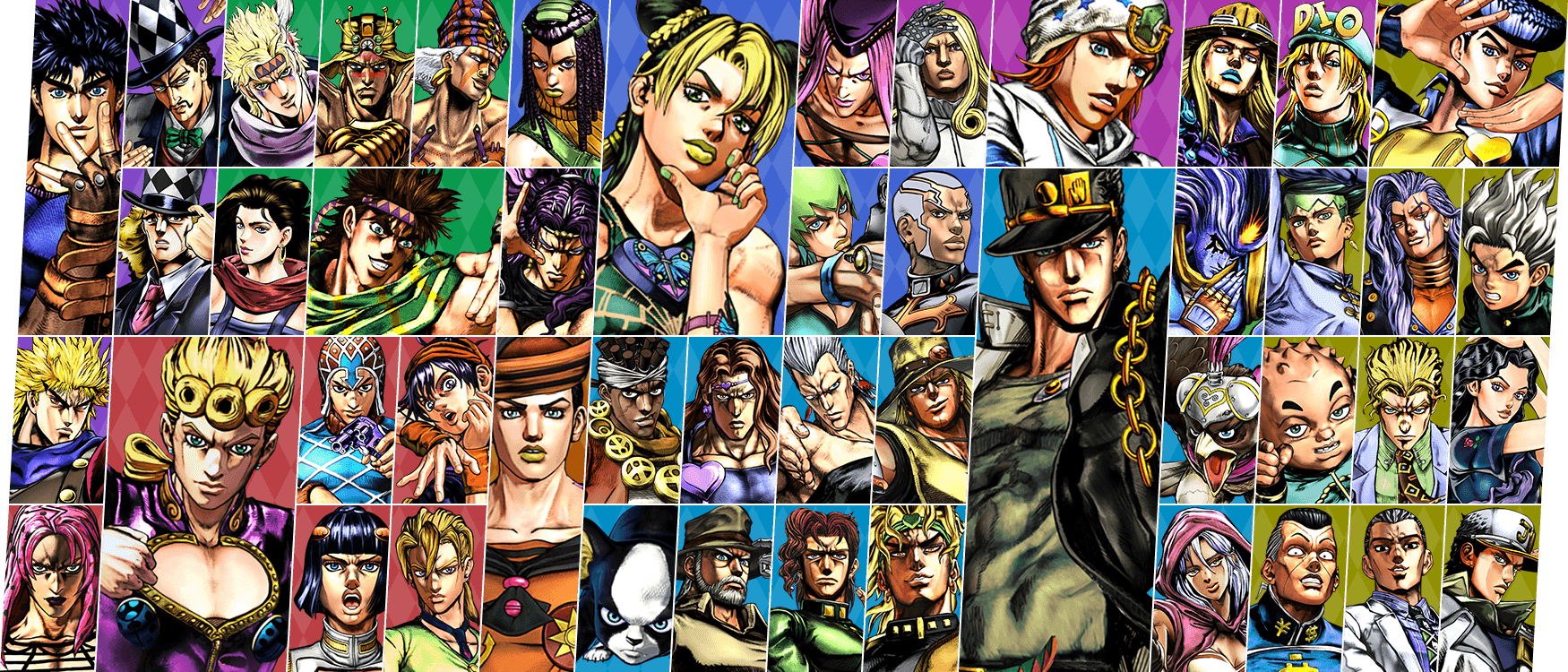 JoJo's Bizarre Adventure: All-Star Battle R Character List