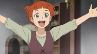 Heidi celebrates becoming a Gutenberg.